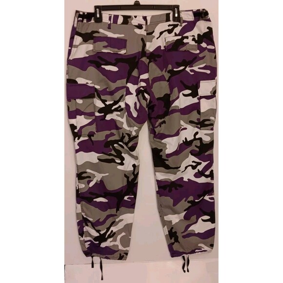 Rothco Military Size XXL Camouflage BDU Fatigue Tactical Combat Pants - Picture 3 of 7